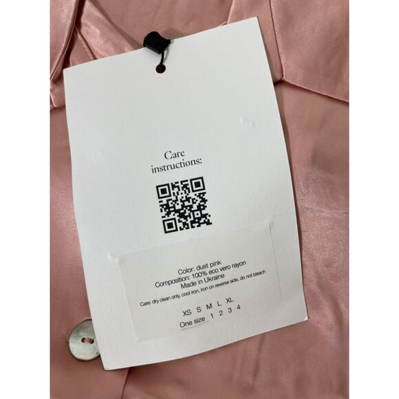 Sleeper Womens Pajama Set Top With Pants One Size Blush Pink - Picture 9 of 16